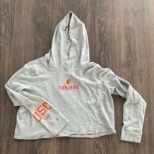 PINK USC hooded sweatshirt